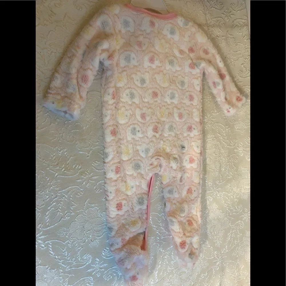 🛍Little joy Girls size 3-6 moths one piece Pijama🎀 - Picture 8 of 10